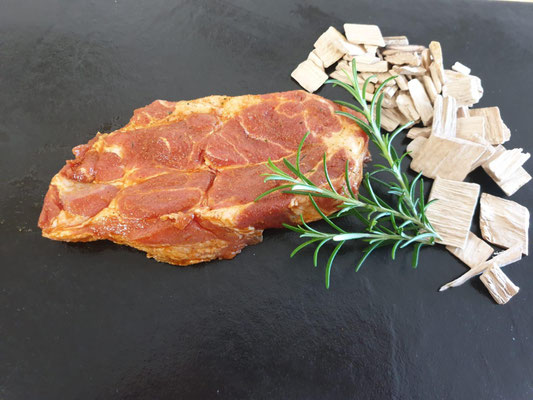 Kammsteak in Paprika