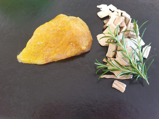Hähnchenbrustfilet in Curry
